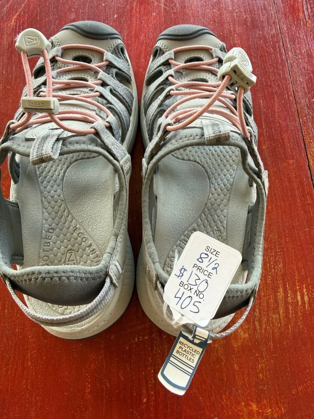 KEEN gray sandals 8.5 NWT